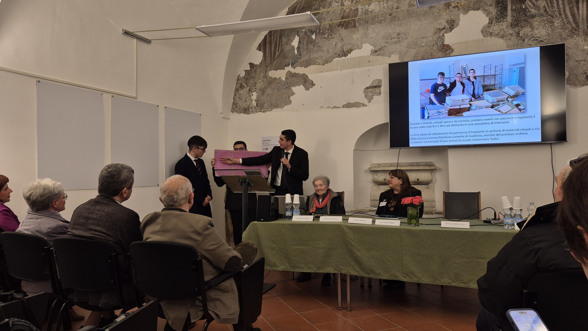 Guidonia Montecelio, inaugurato l'archivio storico del comune