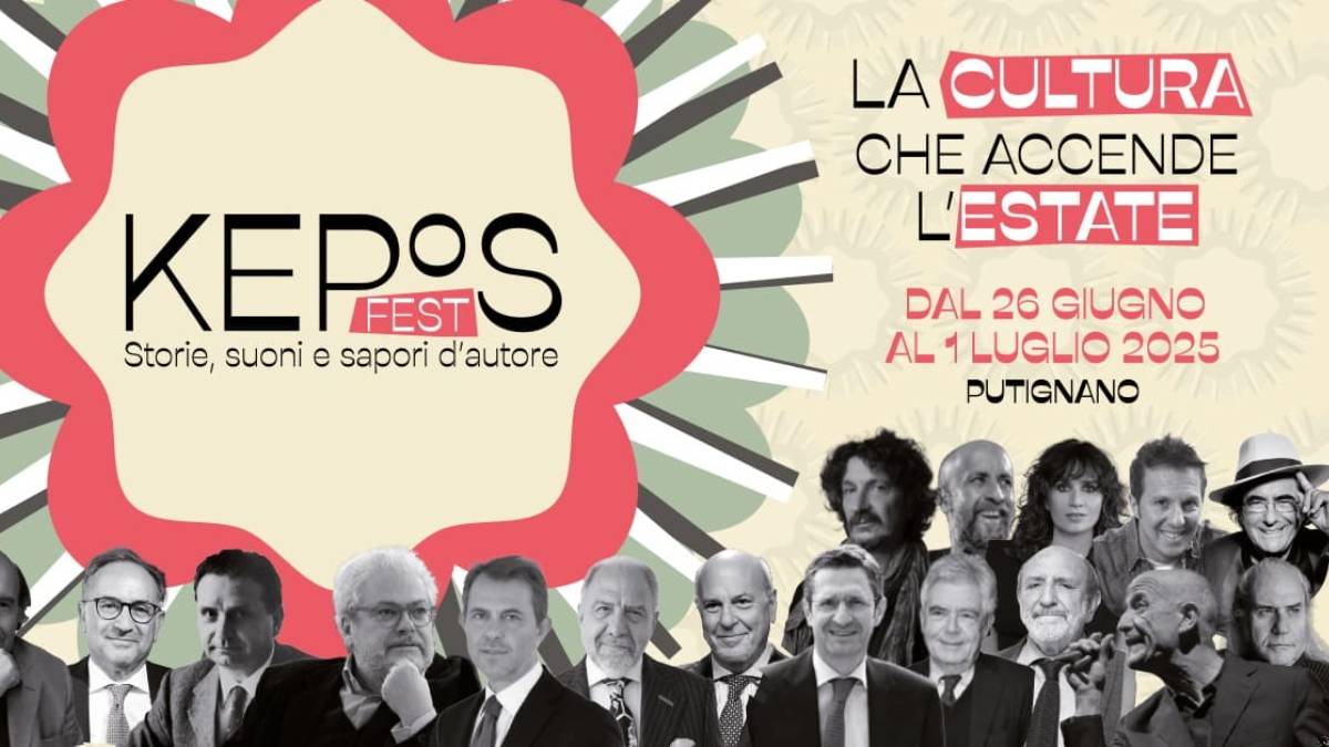 "Kepos Fest", a Putignano una festa tra libri, musica e arte