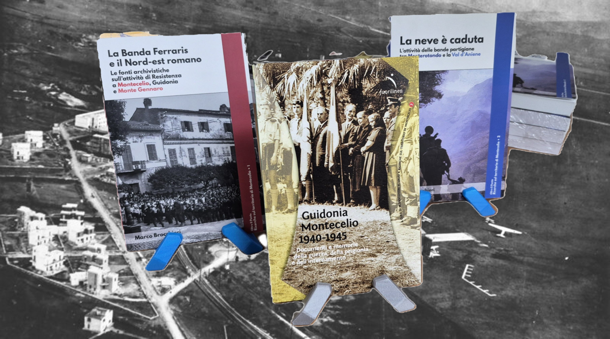 Guidonia Montecelio 1940-45, gli anni del secondo conflitto mondiale in un libro di Marco Brocchieri e Vanessa Leggi.