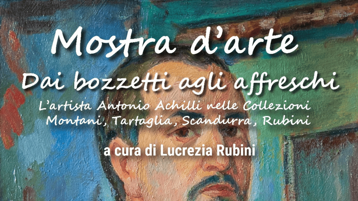 Guidonia Montecelio celebra Antonio Achilli: in mostra bozzetti e affreschi dell’artista