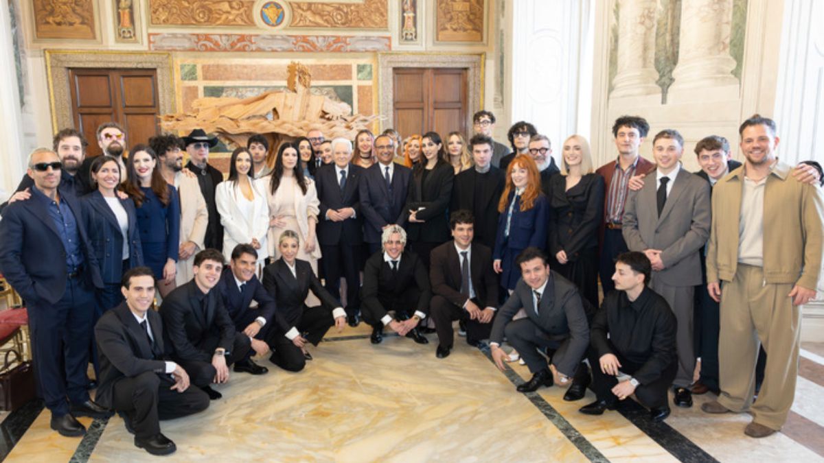 Il Quirinale apre le sue porte agli artisti del Festival della canzone italiana