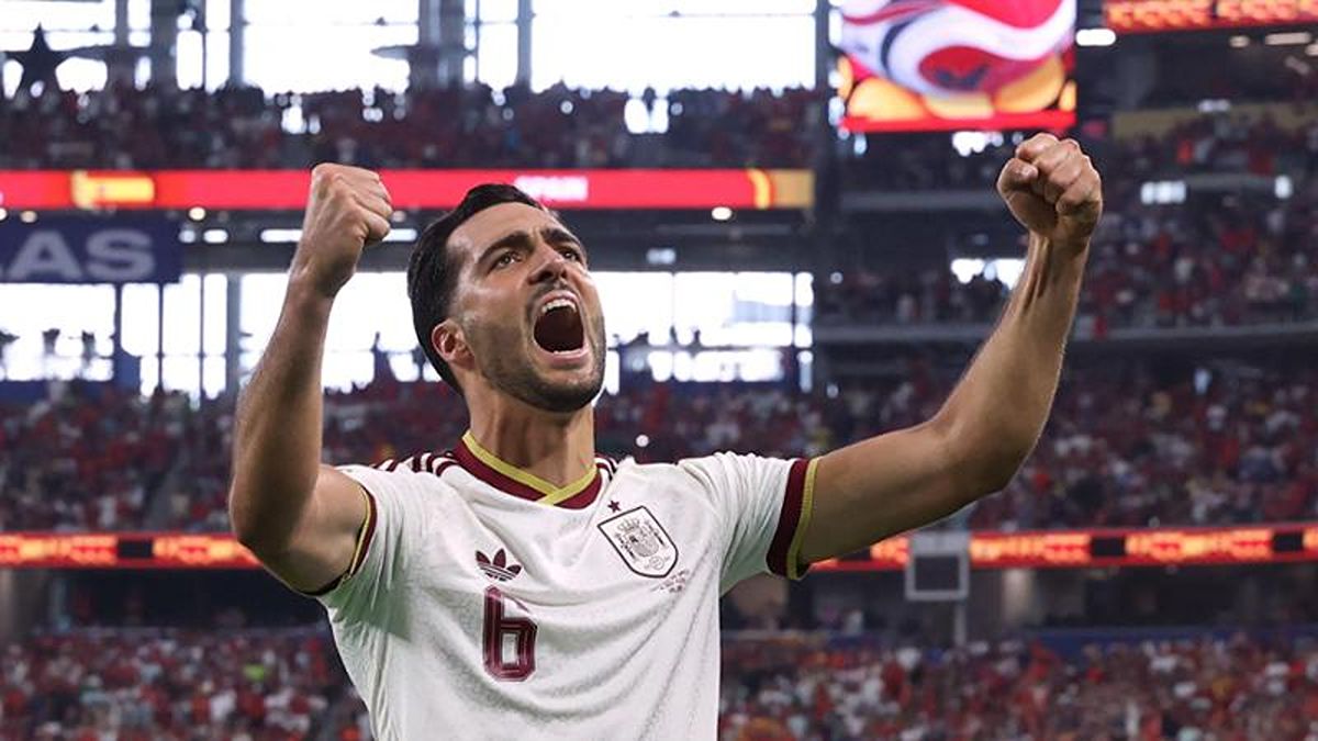 Merino (1) Merino porta la Spagna ai quarti di finale. Portogallo sconfitto di misura allo scadere